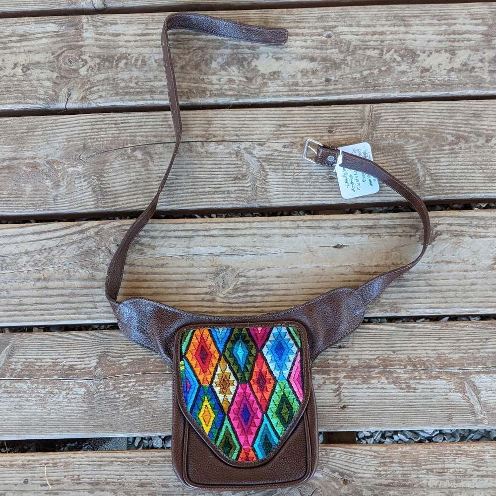 Guatemala hip bag fanny pack purse satchel pouch